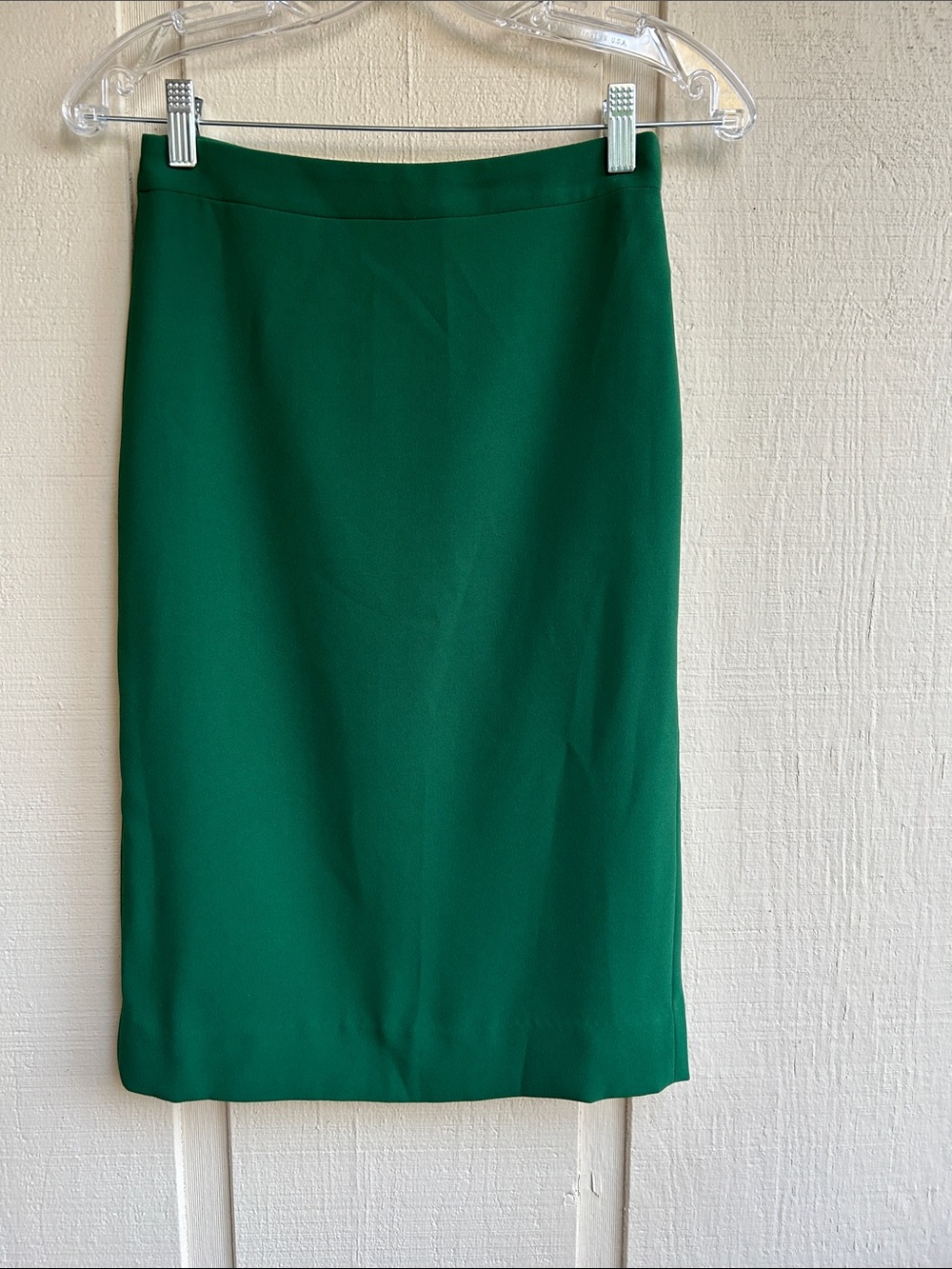 J. Crew Emerald Green  Skirt size 00